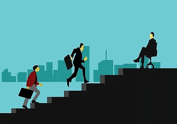 EPS 해외이미지 직업 디자인 남자 컨셉 2 일러스트 비즈니스 사다리 성공 사람 건물 달리기 계단 검은색 경쟁 도전 성장 비즈니스맨 비즈니스우먼 결심 대표 심볼 속도 경영자 리더 기회 파란배경 오르기 위치 진행 방법 승자 해외일러스트 건축물 여자 컬러 백그라운드 모션 파란색 도구 직장인 파일형식 벡터 이미지허브