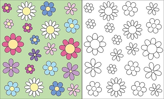 EPS 해외이미지 식물 디자인 계절 꽃잎 꽃 어린이 선 꽃무늬 패턴 일러스트 자연 놀이 해바라기 그래픽 장식 책 여름 정원 검은색 페인트 봄 성장 벚꽃 흰색 신용카드 그리기 낙서 만화 그림 레이아웃 데이지 윤곽 페이지 원시시대 고립 색칠공부 엘리먼트 해외일러스트 컬러 무늬 모션 사람 금융 학습 색칠 역사 생태계 파일형식 벡터 이미지허브