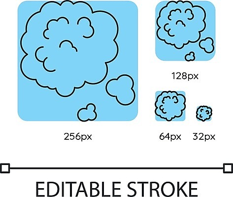 EPS 해외이미지 하늘색 일러스트 날씨 사람없음 사각형 먼지 스모그 황사 미세먼지 해외일러스트 도형 파란색 파일형식 벡터 이미지허브