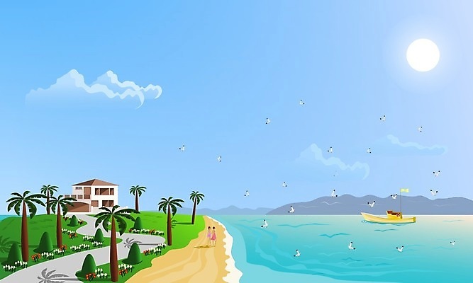 EPS 해외이미지 나무 식물 라이프스타일 계절 모래 바다 섬 여행 백그라운드 일러스트 자연 하늘 호텔 휴가 휴식 산 주택 파노라마 손바닥 풍경 야외 건물 물 여름 파란색 컬러풀 태양 환경 오두막 빌라 휴양지 코코넛 내추럴 파라다이스 해외일러스트 자연요소 건축물 손 컬러 컨셉 과일 숙소 촬영기법 생활 장소 생태계 파일형식 벡터 이미지허브