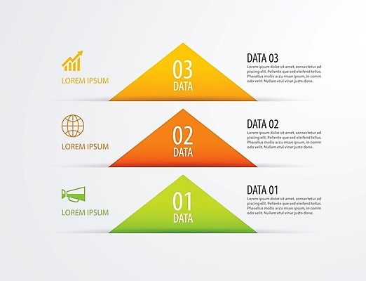 EPS 해외이미지 디자인 일러스트 비즈니스 사람없음 디지털 인포그래픽 정보 삼각형 엘리먼트 타임라인 해외일러스트 도형 파일형식 벡터 이미지허브