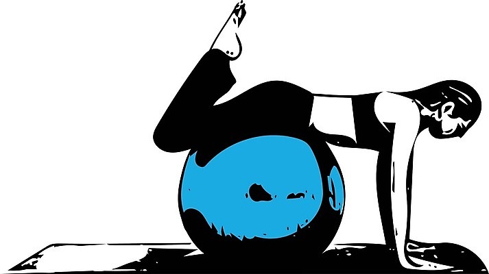 EPS 해외이미지 여자 일러스트 요가 건강 한명 사람 성인 요가자세 짐볼 필라테스 성인여자한명만 해외일러스트 1 웰빙 포즈 운동 여자한명만 성인여자만 파일형식 벡터 이미지허브