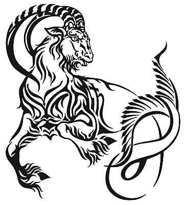 EPS 해외이미지 동물 지구 일러스트 염소 생물 뿔 행성 문신 심볼 사인 점성술 공상 부족 엘리먼트 환상 해외일러스트 컨셉 포유류 우주 파일형식 벡터 이미지허브