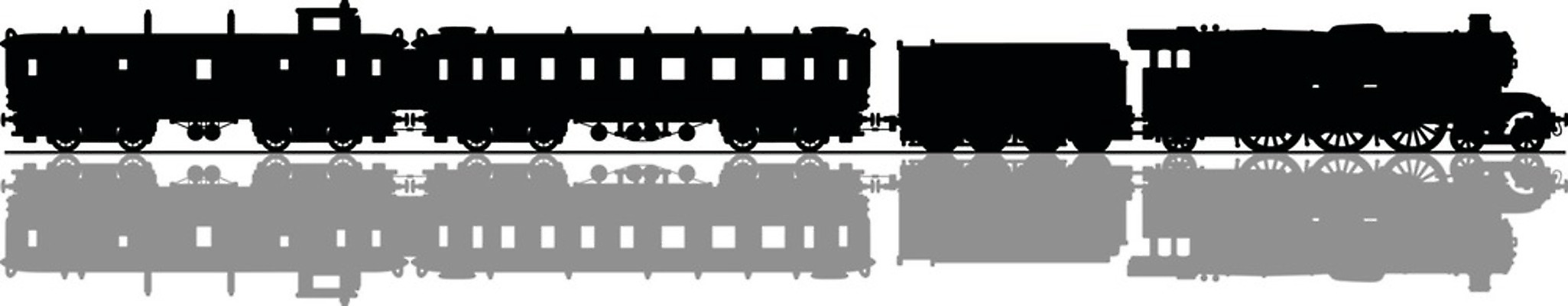 EPS 해외이미지 실루엣 일러스트 교통시설 자동차 그림자 검은색 기계 기차 수확 클래식 수증기 만화 복고 승객 엔진 추적 옛날 해외일러스트 육상교통 컬러 교통 컨셉 농업 모션 대중교통 촬영기법 시설 파일형식 벡터 이미지허브