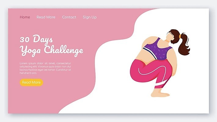 EPS 해외이미지 템플릿 캐릭터 디자인 배너 여자 스포츠 분홍색 포즈 백그라운드 신체 일러스트 텍스트 요가 휴식 아이디어 건강 그래픽 운동 홈페이지 웹 도전 플랫 만화 땅 명상 메뉴 서식 레이아웃 페이지 UI 인터페이스 착륙 목업 와이어프레임 아사나자세 해외일러스트 일러캐릭터 웰빙 컬러 컨셉 인터넷 사람 요가자세 파일형식 벡터 이미지허브