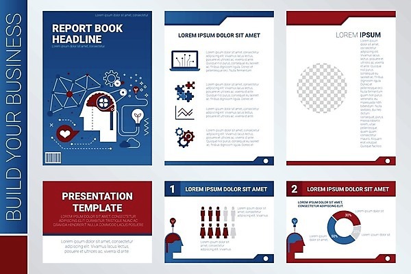 EPS 해외이미지 템플릿 일러스트 전구 사람모양 사람없음 빨간색 파란색 노트북 하트 얼굴모양 보고서 톱니바퀴 퍼즐조각 해외일러스트 모양 얼굴 컬러 조각 전자제품 퍼즐 파일형식 벡터 이미지허브