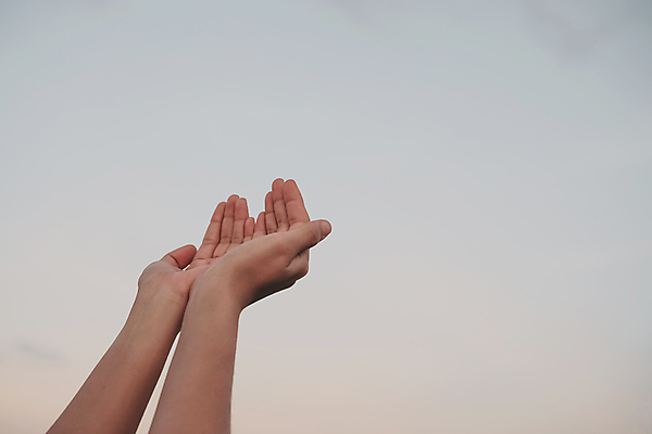 포토 JPG 해외이미지 주간 손 하늘 야외 신체부위 손모으기 해외포토 자연요소 사람 손짓 파일형식 이미지허브