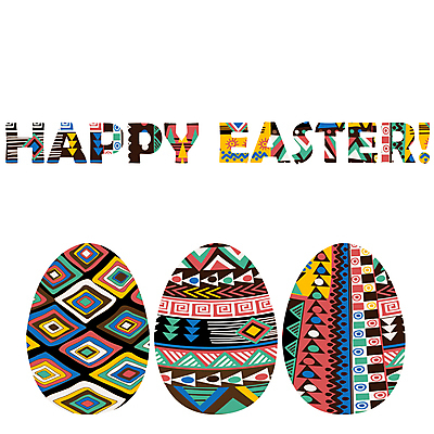 JPG 해외이미지 패턴 일러스트 사람없음 화려 부활절계란 기하학 해외일러스트 컨셉 무늬 부활절 계란 파일형식 이미지허브