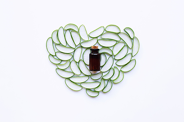 포토 JPG 해외이미지 스튜디오촬영 단면 실내 사람없음 하이앵글 화장품 하트 흰배경 알로에 플랫레이 해외포토 모양 식물 뷰포인트 백그라운드 내부 뷰티 흰색 플랫 파일형식 이미지허브