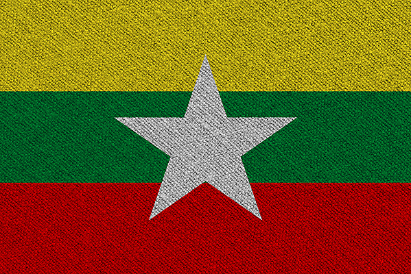 포토 JPG 해외이미지 디자인 배너 백그라운드 프레임 사람없음 그래픽 웹 깃발 직물 면 질감 미얀마 전국 정치 해외포토 아시아 인터넷 파일형식 이미지허브