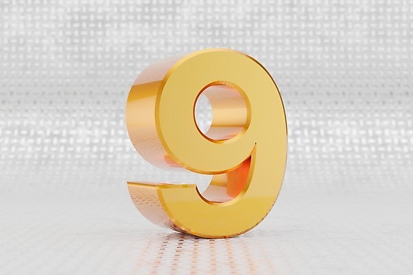 포토 JPG 해외이미지 캐릭터 알파벳 백그라운드 오렌지 일러스트 바닥 사람없음 빛 반짝임 숫자 반사 노란색 3D 금속 9 황금 만들기 광택 타입 고립 해외일러스트 문자 영어 컬러 과일 모션 재질 디지털합성 파일형식 이미지허브