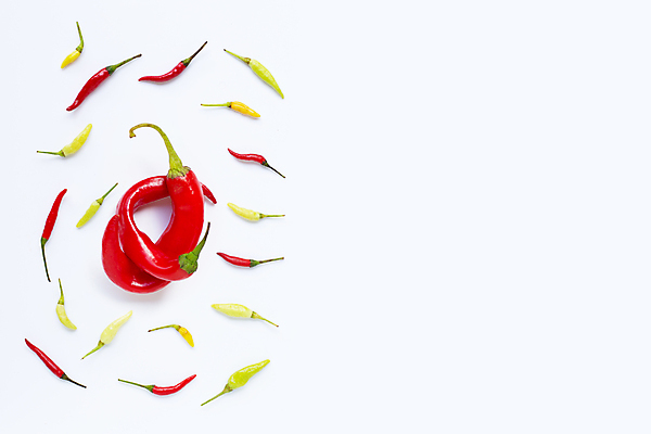 포토 JPG 해외이미지 백그라운드 채소 식재료 고추 실내 사람없음 신선 흰배경 칠리고추 카피스페이스 해외포토 내부 공백 흰색 파일형식 이미지허브