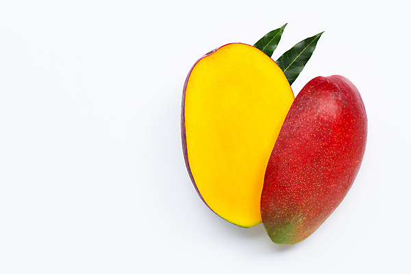 포토 JPG 해외이미지 잎 단면 실내 사람없음 열대과일 흰배경 슬라이스 망고 애플망고 해외포토 식물 백그라운드 과일 내부 흰색 파일형식 이미지허브