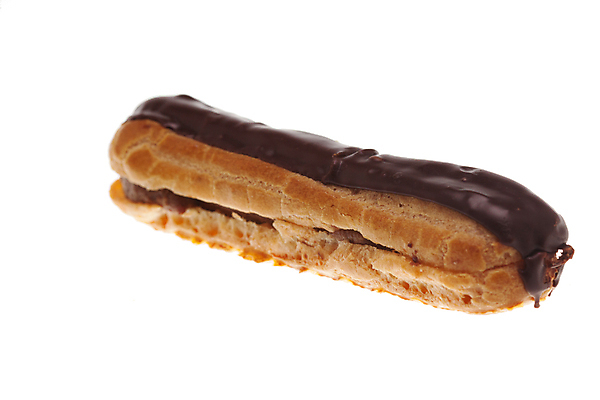 포토 JPG 해외이미지 디저트 실내 사람없음 한개 초콜릿 달콤 흰배경 프랑스음식 에클레어 해외포토 1 음식 백그라운드 서양음식 내부 흰색 맛 파일형식 이미지허브