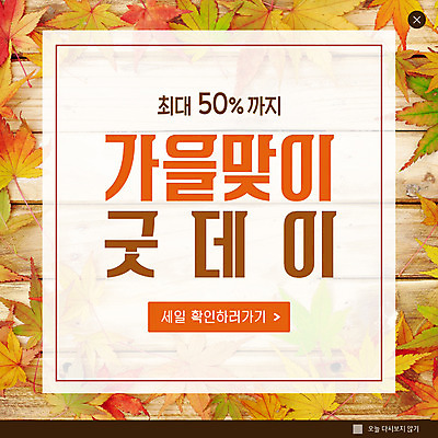 PSD 템플릿 ZIP 웹템플릿 단풍 팝업 이벤트팝업 웹팝업 이벤트 사람없음 목재 세일 가을 나무바닥 반값 빅팝업 이미지템플릿 나무 계절 잎 재료 바닥 파일형식