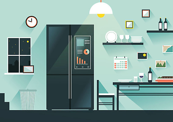 접시 별 액자 와인잔 일러스트 창문 식탁 주방용품 전등 선반 사람없음 인테리어 주방 야간 스마트 와인병 벽시계 스마트냉장고 국내일러스트 AI파일 자연요소 식기 디자인 시계 가구 생활용품 컨셉 술잔 탁자 병_용기 조명 와인 냉장고 파일형식 벡터