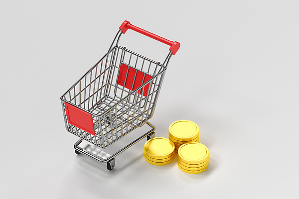 포토 JPG 해외이미지 사람없음 3D 동전 쇼핑카 회색 디지털합성 해외포토 컬러 돈 쇼핑 카트 파일형식 이미지허브