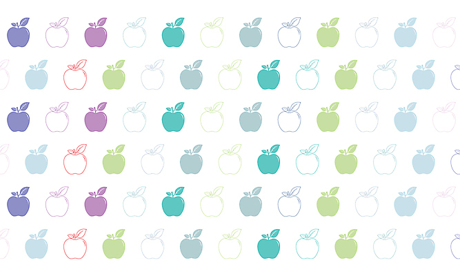 JPG 해외이미지 디자인 백그라운드 패턴 일러스트 사람없음 패턴백그라운드 사과 해외일러스트 무늬 과일 파일형식 이미지허브