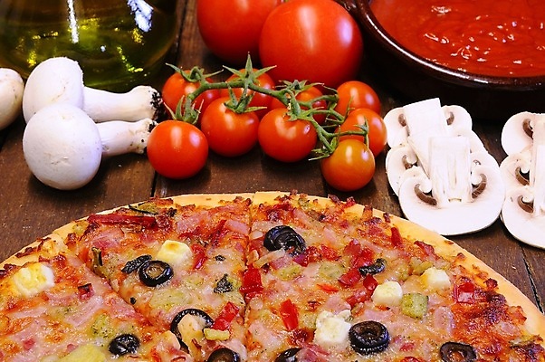 포토 JPG 해외이미지 피자 사람없음 피자집 해외포토 패스트푸드 서양음식 상점 파일형식 이미지허브