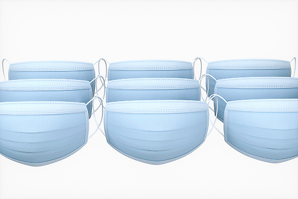 JPG 해외이미지 의학 마스크 사람없음 3D 흰색 바이러스 방역 전염병 코로나바이러스 델타변이바이러스 오미크론 해외포토 포토 컬러 질병 디지털합성 파일형식 이미지허브