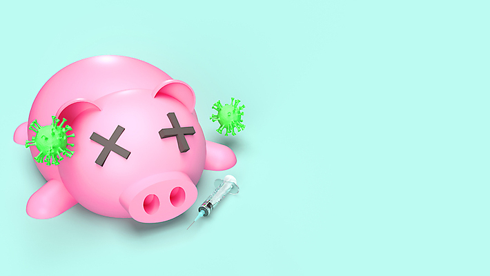 포토 JPG 해외이미지 동물 과학 사람없음 경제 3D 고통 저축 돼지 바이러스 보호 위험 전염병 해외포토 감정 컨셉 포유류 금융 질병 디지털합성 파일형식 이미지허브