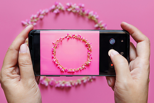 포토 JPG 해외이미지 라이프스타일 손 꽃 백그라운드 인터넷 통신 자연 모바일 한명 스마트폰 핸드폰 카메라 디지털 스크린 웹 화환 터치 벚꽃 네트워크 어플리케이션 사진사 무선전화기 전화기 스마트 그림 슛 온라인 공유 내추럴 소셜 업로드 해외포토 식물 1 컨셉 사람 생활 신체부위 전자제품 스마트기기 작가 생태계 파일형식 이미지허브