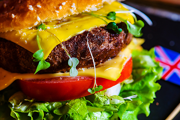 포토 JPG 해외이미지 토마토 채소 치즈 패스트푸드 실내 근접촬영 사람없음 아웃포커스 햄버거 인스턴트 정크푸드 패티 해외포토 음식 뷰포인트 유제품 촬영기법 내부 파일형식 이미지허브