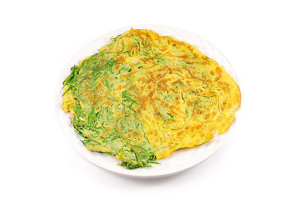 포토 JPG 해외이미지 음식 잎 채소 태국 건강 요리 사람없음 초록색 노란색 계란 튀김 흰색 오믈렛 고립 해외포토 식물 아시아 컬러 알 계란요리 파일형식 이미지허브