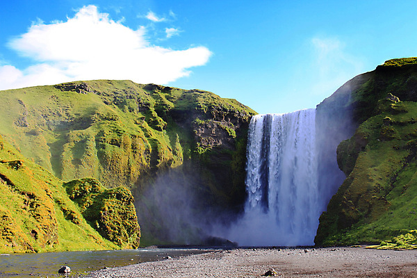 포토 JPG 해외이미지 유럽 여행 백그라운드 자연 하늘 산 아이슬란드 풍경 사람없음 야외 초록색 물 여름 파란색 강 여행객 폭포 안개 가을 흰색 개울 빙하 해외포토 자연요소 계절 나라 컬러 날씨 사람 생태계 파일형식 이미지허브