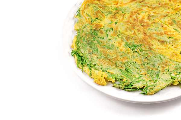 포토 JPG 해외이미지 음식 잎 채소 태국 건강 요리 사람없음 초록색 노란색 계란 튀김 흰색 오믈렛 고립 해외포토 식물 아시아 컬러 알 계란요리 파일형식 이미지허브