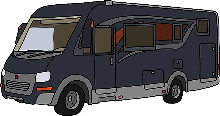 EPS 해외이미지 도로 여행 일러스트 자동차 사람없음 빨간색 캠핑 회색 승합차 모터 해외일러스트 길 육상교통 컬러 교통시설 승용차 레저 파일형식 벡터 이미지허브