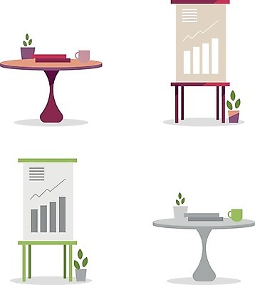EPS 해외이미지 클립아트 디자인 백그라운드 일러스트 회사 비즈니스 통계 탁자 그래프 직장 내부 목재 그래픽 장식 세트 사무실 우주 웹 장비 업무 원형 발표 작업실 플랫 작음 만화 오브젝트 심플 애니메이션 조립 고립 엘리먼트 공급 현실 해외일러스트 도형 나무 가구 인터넷 재료 작업 크기 파일형식 벡터 이미지허브