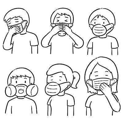 EPS 해외이미지 디자인 옷 여자 남자 선 일러스트 건강 병원 안전 사람 세트 고통 장비 추위 환자 입 그리기 바이러스 보호 낙서 질병 일회용 스케치 수집 라인아트 그림 예방 클립 심플 윤곽 감염 손그림 돌봄 위생관리 전염병 필터 해외일러스트 감정 컨셉 의학 모션 관리 미술 신체부위 파일형식 벡터 이미지허브