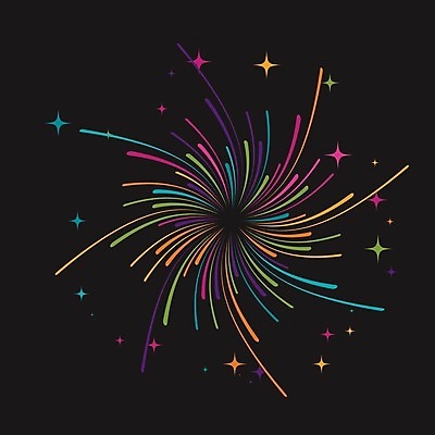 EPS 해외이미지 디자인 계절 기념일 행복 별 선 백그라운드 크리스마스 일러스트 불 추상 휴가 불꽃 새로움 새해 기념 폭죽 사랑 이벤트 장식 빛 컬러풀 태양 파티 축제 기쁨 로켓 흰색 축하 생일 폭발 연도 초대 파열 7월 고립 독립 해외일러스트 자연요소 감정 컬러 컨셉 무늬 날짜 파일형식 벡터 이미지허브