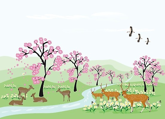EPS 해외이미지 나무 식물 동물 구름 계절 공원 꽃 행복 야생동물 분홍색 백그라운드 잎 꽃무늬 밭 일러스트 포유류 자연 벽지 조류 하늘 사슴 산 미술 풍경 야외 목재 장식 초록색 여름 파란색 강 태양 봄 흰색 시골 체리 군중 숲 만화 땅 파란배경 영양 내추럴 해외일러스트 자연요소 공공시설 감정 컬러 무늬 농업 과일 재료 문화예술 사람 생태계 파일형식 벡터 이미지허브