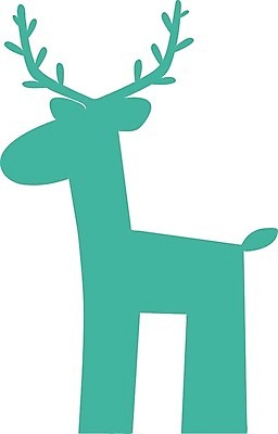 EPS 해외이미지 동물 실루엣 야생동물 일러스트 포유류 사슴 암사슴 해외일러스트 촬영기법 암컷 파일형식 벡터 이미지허브