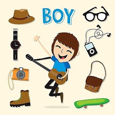 EPS 해외이미지 모양 캐릭터 남자 안경 어린이 음악 시계 신발 신체 가방 일러스트 노래 배낭 놀이 부츠 사람 소년 스터디 유행 카메라 기타 시간 스케이트보드 만화 스마트 심볼 손목시계 오브젝트 사인 엘리먼트 해외일러스트 일러캐릭터 잡화 컨셉 장신구 현악기 문화예술 전자제품 학습 보드_스포츠 파일형식 벡터 이미지허브