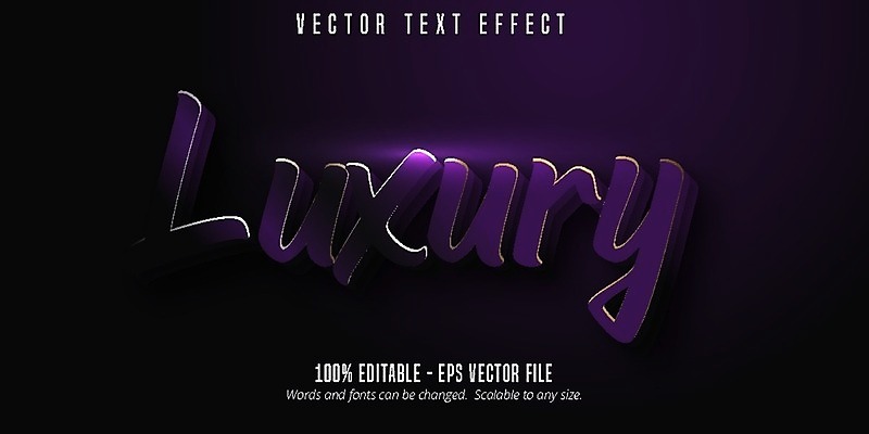 EPS 해외이미지 알파벳 일러스트 텍스트 타이포그라피 사람없음 그래픽 단어 3D 금속 황금 네온 효과 해외일러스트 문자 영어 재질 디지털합성 파일형식 벡터 이미지허브