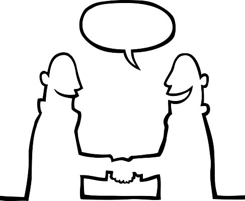 EPS 해외이미지 남자 행복 실루엣 말풍선 일러스트 악수 말하기 대화 미소 두명 검은색 거래 흰색 인사 만화 그림 대머리 해외일러스트 헤어스타일 감정 컬러 모션 촬영기법 표정 사람 손짓 예절 파일형식 벡터 이미지허브