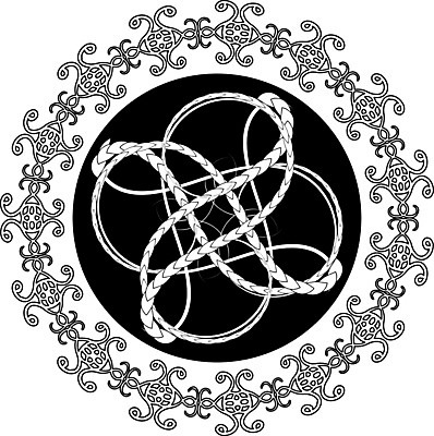 EPS 해외이미지 모양 전통 디자인 문화 밧줄 백그라운드 일러스트 추상 흑백 미술 그래픽 장식 검은색 흰색 원형 화려 뜨개질 영혼 중세 인쇄 묶기 문신 심볼 사인 복고 매듭 신화 아일랜드 고딕 고립 스칸디나비아 엮은 옛날 스타일 해외일러스트 도형 유럽 줄 컬러 컨셉 무늬 모션 문화예술 촬영기법 취미 역사 파일형식 벡터 이미지허브