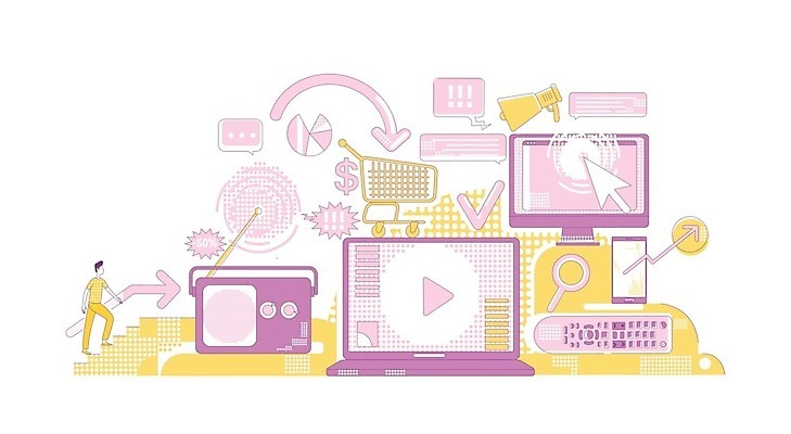 EPS 해외이미지 전신 남자 화살표 말풍선 일러스트 비즈니스 돋보기 그래프 한명 성인 노트북 스마트폰 노란색 걷기 계단 달러 모니터 보라색 확성기 리모컨 라인아트 체크표시 라디오 오르기 마케팅 소셜네트워크 성인남자한명만 해외일러스트 1 선 컬러 돈 모션 사람 전자제품 핸드폰 스마트기기 컴퓨터 확인 남자한명만 성인남자만 파일형식 벡터 이미지허브