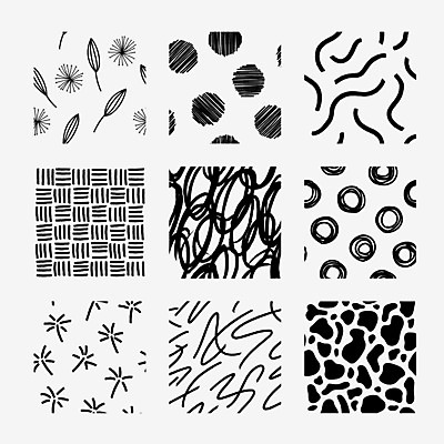 EPS 해외이미지 디자인 선 백그라운드 일러스트 추상 미술 사람없음 검은색 그림 심플 손그림 해외일러스트 컬러 무늬 문화예술 파일형식 벡터 이미지허브