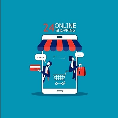 EPS 해외이미지 컨셉 인터넷 일러스트 비즈니스 모바일 스마트폰 핸드폰 쇼핑 세일 상점 디지털 카트 시장 구매 상품 고객 심볼 서비스 사인 상업 전자 온라인 전자상거래 해외일러스트 전자제품 스마트기기 파일형식 벡터 이미지허브