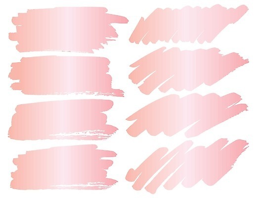 EPS 해외이미지 분홍색 백그라운드 일러스트 붓터치 수채화 사람없음 세트 번짐 해외일러스트 컬러 파일형식 벡터 효과 이미지허브