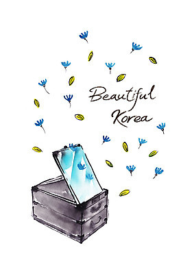 PSD 한국전통 꽃잎 일러스트 캘리그라피 붓터치 전통소품 사람없음 풀잎 번짐 고가구 경대 국내일러스트 전통 꽃 가구 잎 한국 풀_식물 오브젝트 파일형식 효과