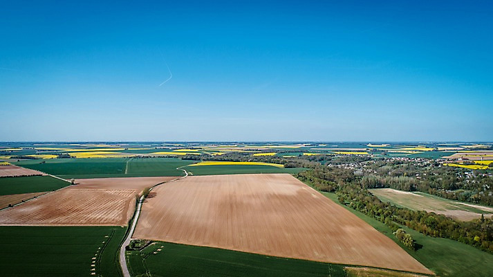 포토 JPG 주간 해외풍경 유럽 유럽풍경 자연 하늘 풍경 초원 사람없음 야외 농장 프랑스 보리밭 항공촬영 국내포토 자연요소 해외 나라 뷰포인트 밭 농업 생태계 보리 파일형식