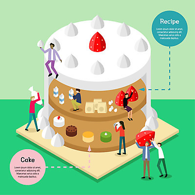 전신 여자 남자 일러스트 딸기 들기 사람 앉기 여러명 성인 케이크 우유 레시피 아이소메트릭 짤주머니 국내일러스트 AI파일 다수 과일 모션 디저트 유제품 제빵도구 파일형식 벡터