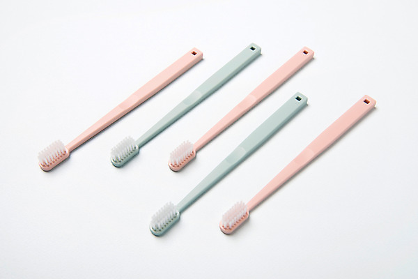 포토 JPG 스튜디오촬영 분홍색 패턴 실내 사람없음 여러개 칫솔 배열 오브젝트 민트색 국내포토 컬러 다수 무늬 내부 위생용품 파일형식