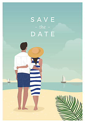 전신 부부 커플 응시 여자 남자 행복 바다 허리손 결혼 요트 일러스트 서기 사람 성인 해변 두명 여름 청첩장 신랑신부 성인만 국내일러스트 AI파일 시선 계절 감정 신부_웨딩 포즈 신랑 배_교통 관계 모션 카드_감사 이벤트 파일형식 벡터