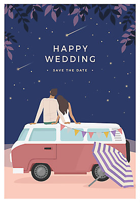 부부 커플 여자 남자 행복 별 결혼 일러스트 사람 앉기 상반신 성인 두명 캠핑 파라솔 야간 청첩장 캠핑카 신랑신부 성인만 국내일러스트 AI파일 자연요소 감정 신부_웨딩 신랑 관계 모션 자동차 레저 카드_감사 이벤트 파일형식 벡터